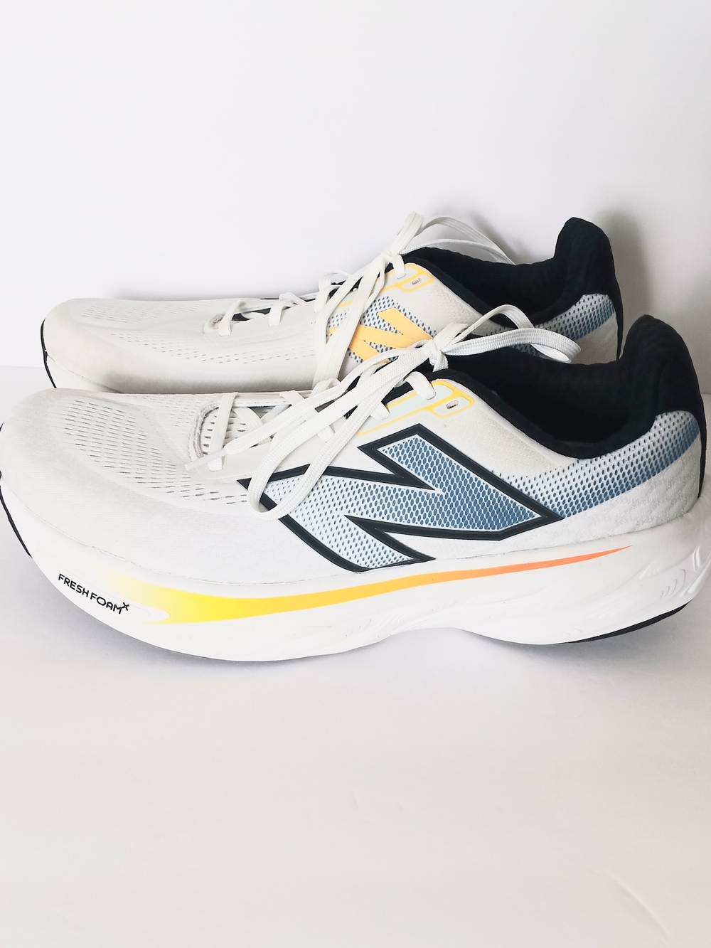 New Balance Fresh Foam X 1080v14 White Black Blue Men's Running Shoes M108014T